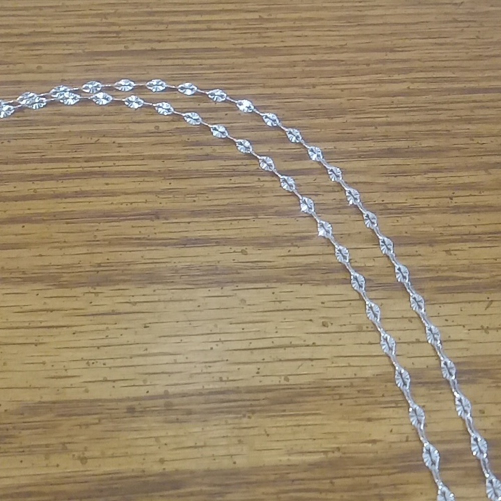 COPY - Sterling silver chain 22"